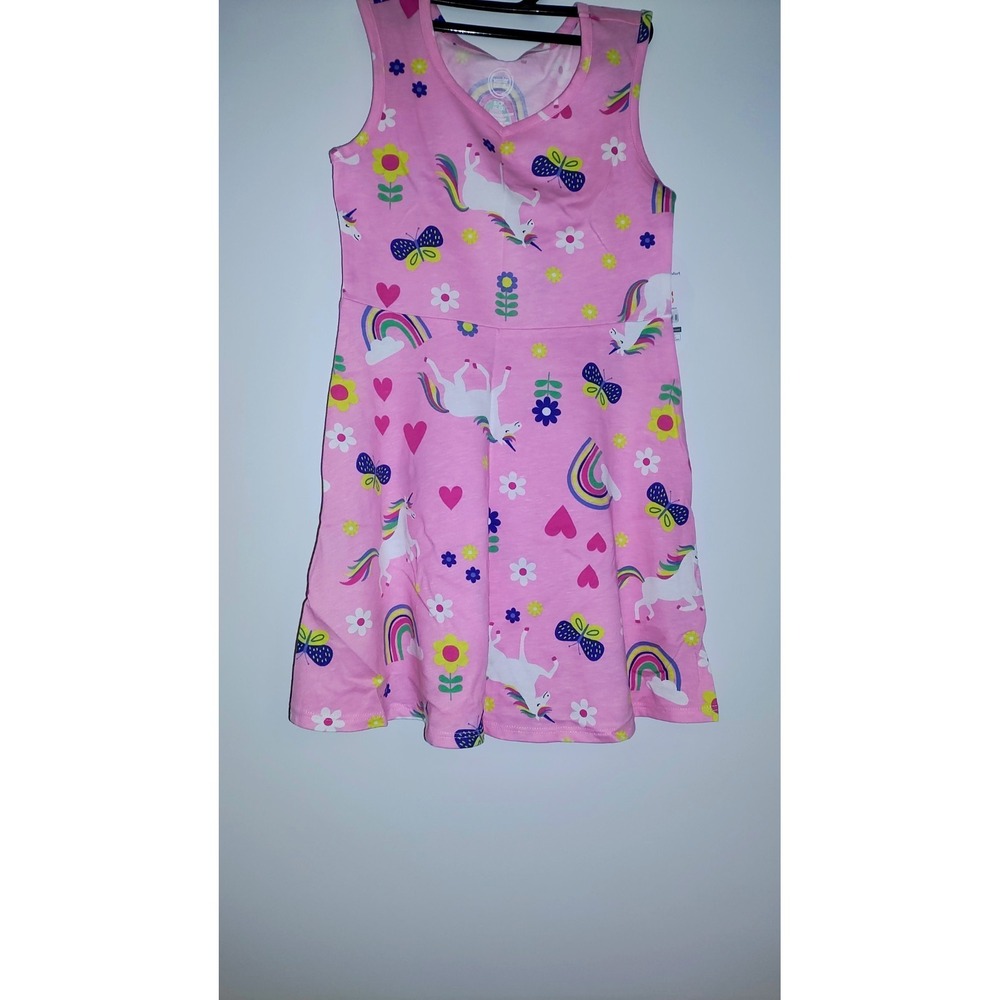NWT Wonder Nation Unicorn Dress Girls Play many sizes Pink
